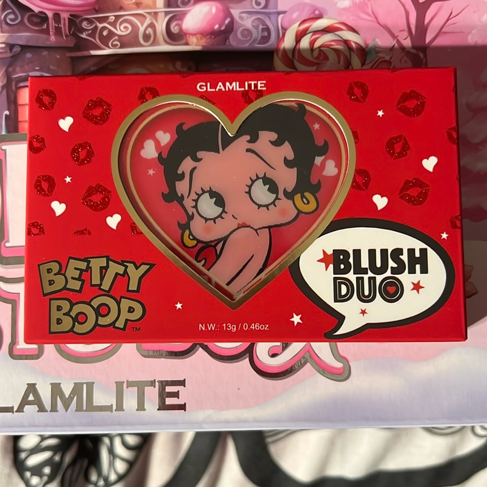 Betty Boop x Glamlite Blush Duo